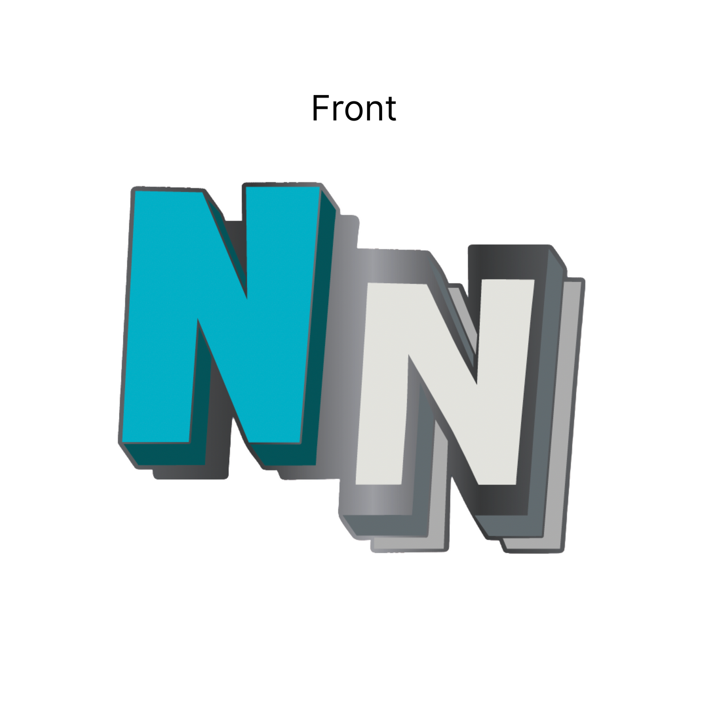 Ninja Nerd Logo Enamel Pin
