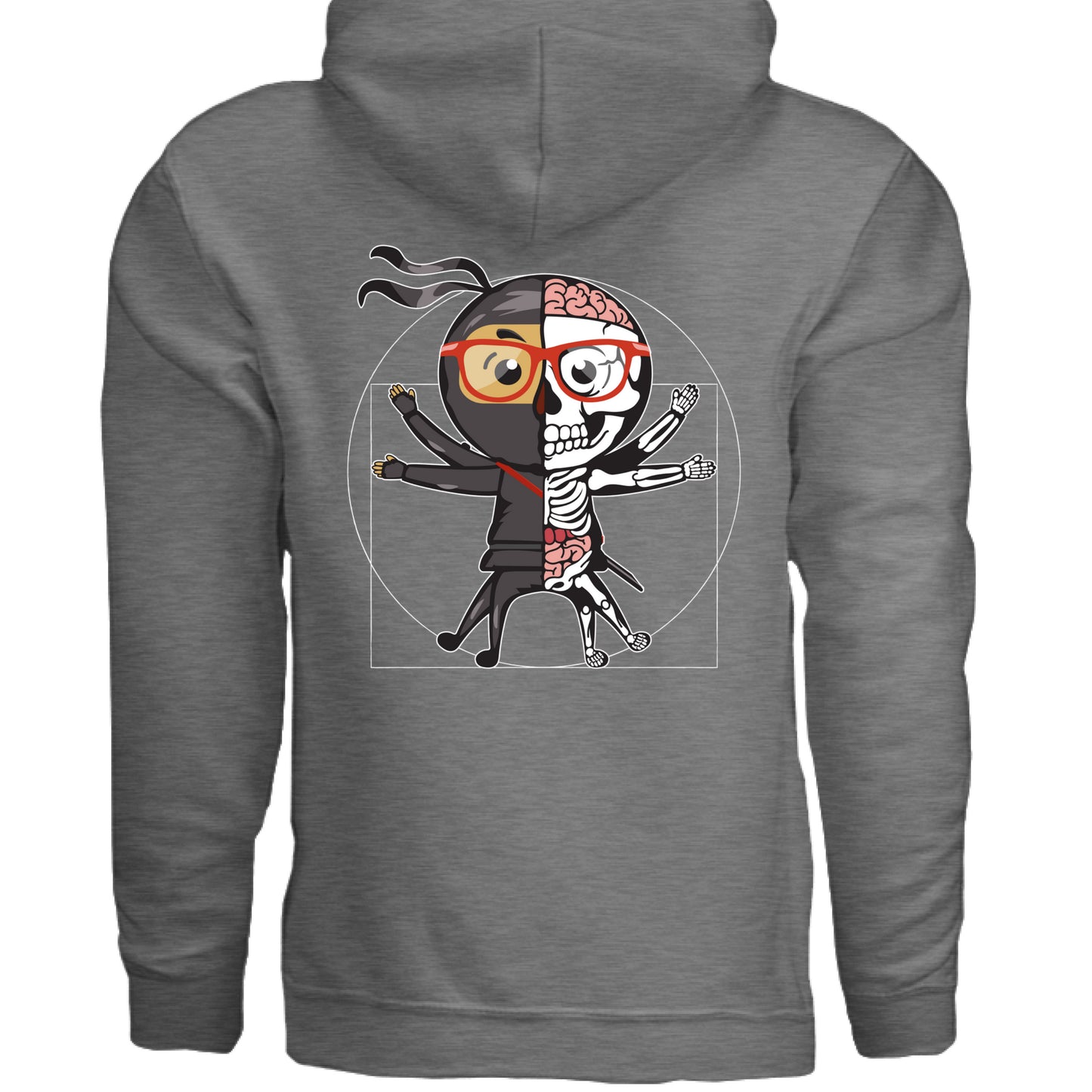 GRAPHITE HEATHER - BACK