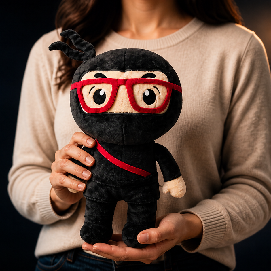 Ninja Nerd Plush