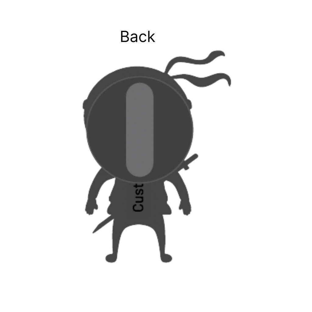 Ninja Nerd Mascot Enamel Pin