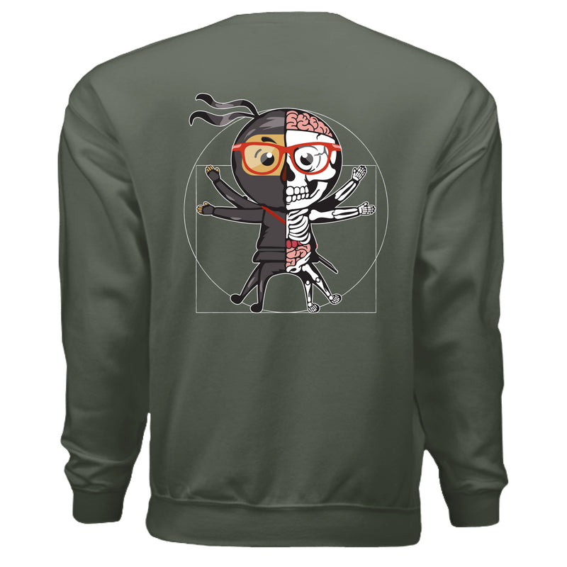 MILITARY GREEN - BACK