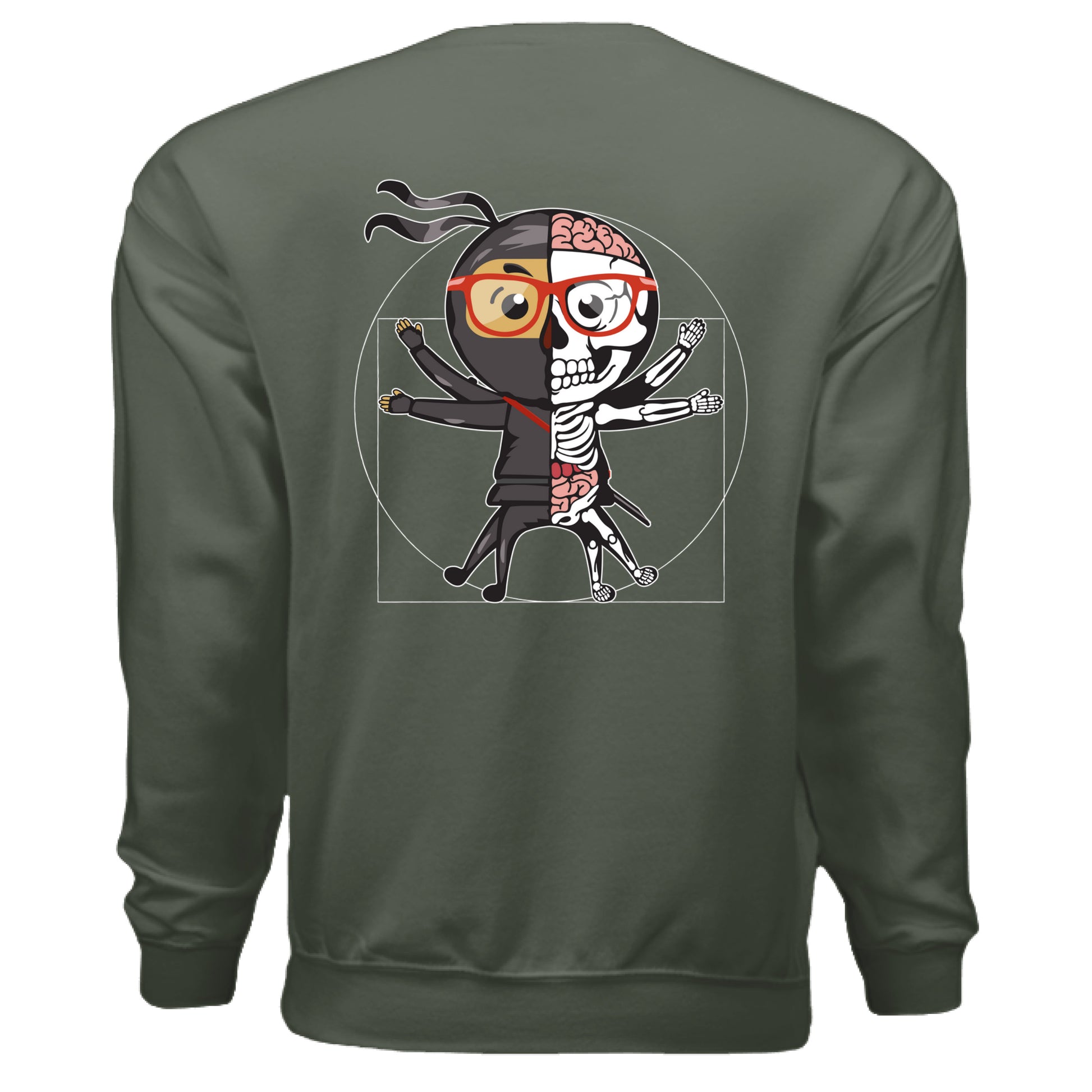 MILITARY GREEN - BACK