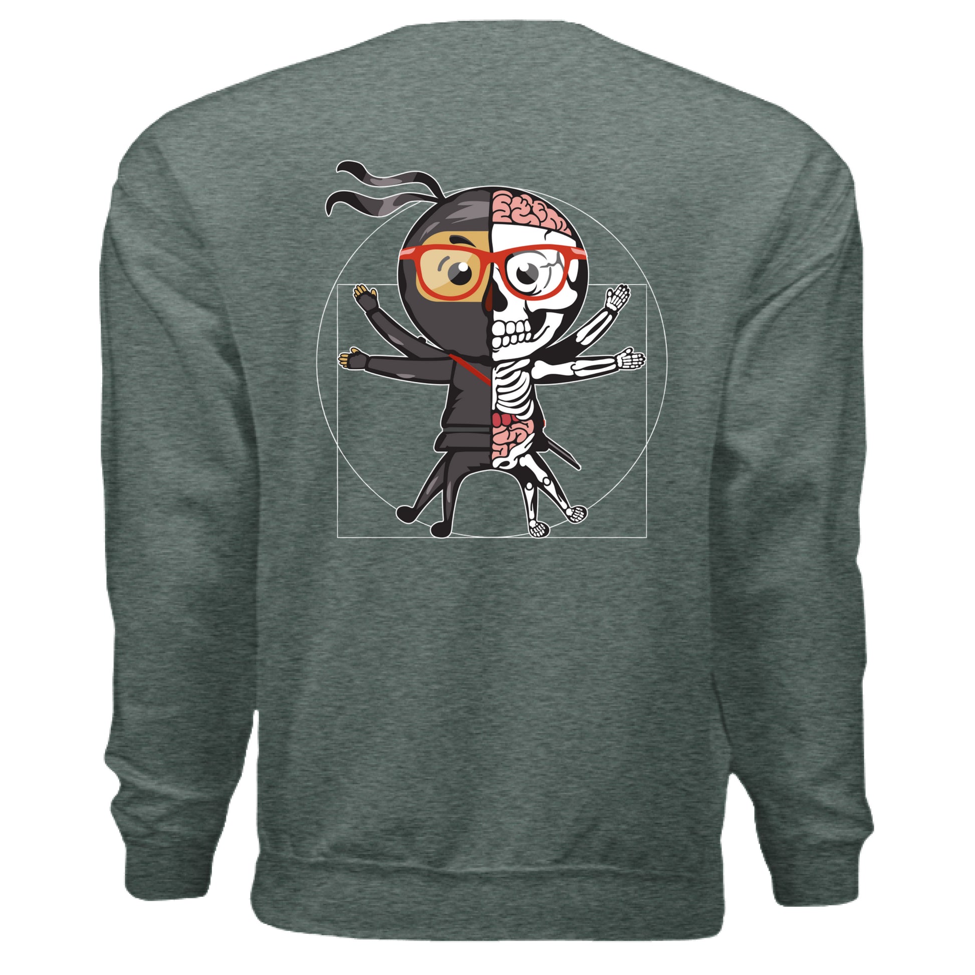 HEATHER SPORT DARK GREEN - BACK