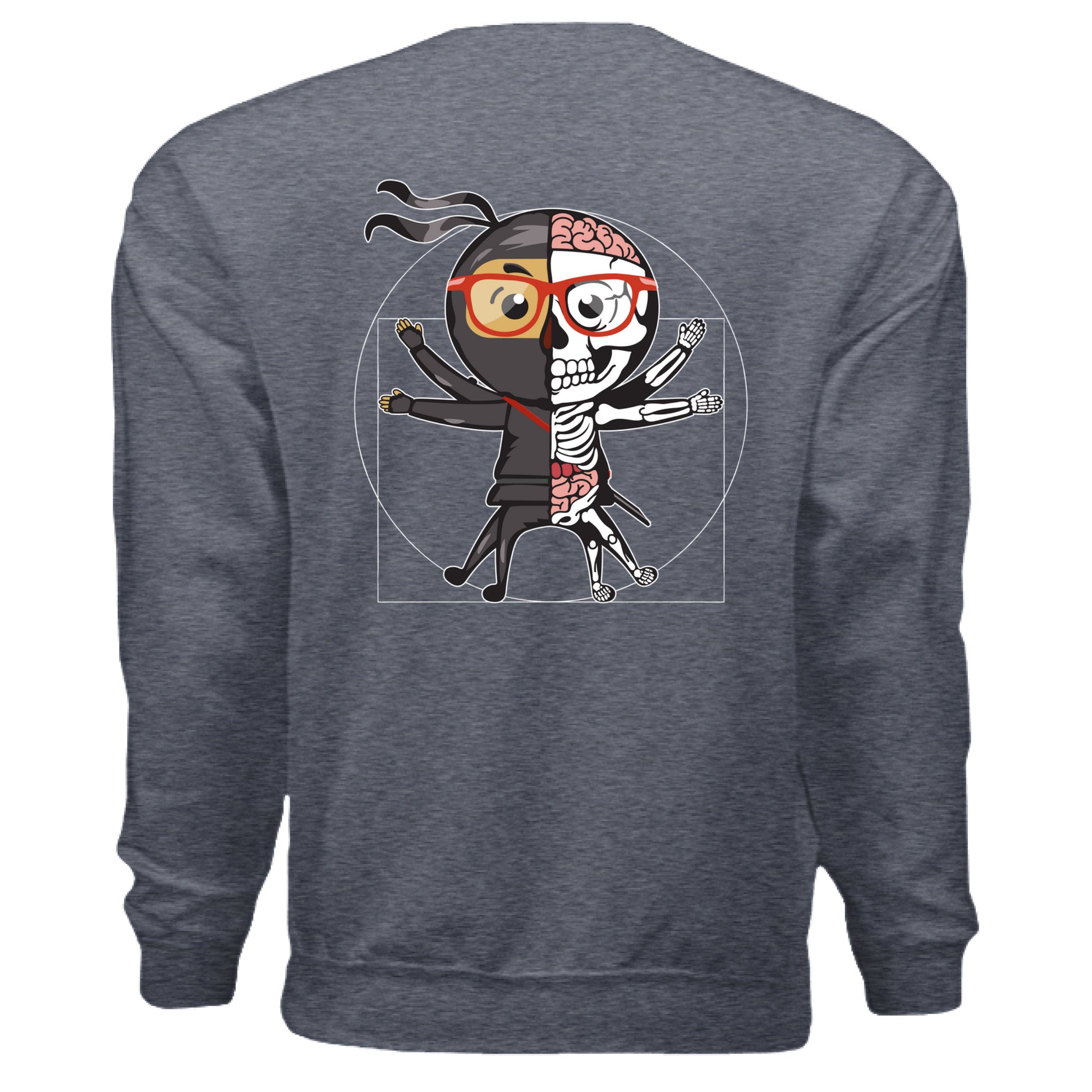 Heather Sport Dark Navy - BACK